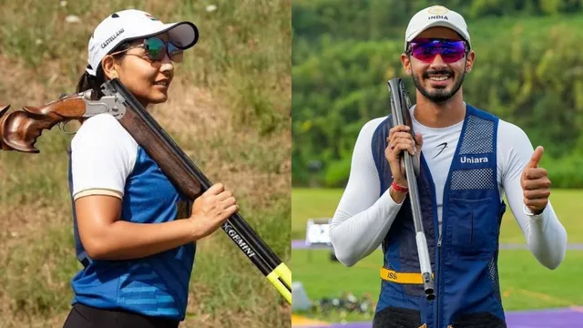 paris-olympics-shooting-maheshwari-chauhan-anant-jeet-singh-naruka-miss-bronze-medal-in-closely-fought-skeet-mixed-team-match